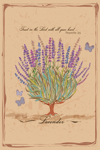 Nostalgie Schild Lavender Lavendel Spruch 12x18 / 20x30 / 30x40 Blech od.Holz