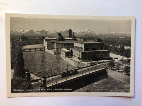 München. Isarpartie mit Blick auf d. Deutsche Museum. 20246