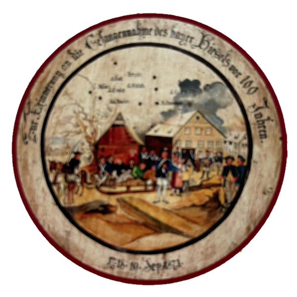 Nostalgie Holzschild Schützenscheibe Bayrische Hiesl Bayern Schild