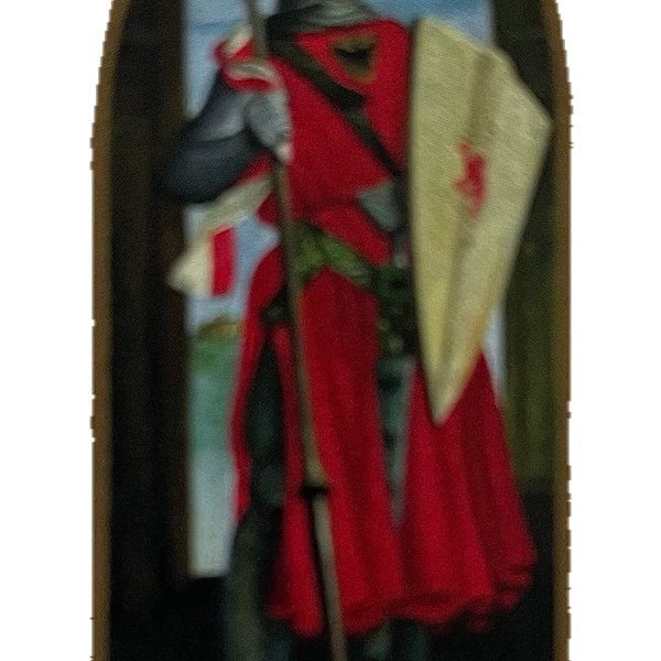 Nostalgie Holzschild Mittelalter Rudolf I. Kaiser Schild