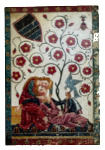 Nostalgie Holzschild Mittelalter Manesse Nr. 3 Schild