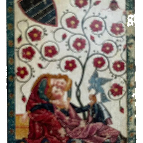 Nostalgie Holzschild Mittelalter Manesse Nr. 3 Schild