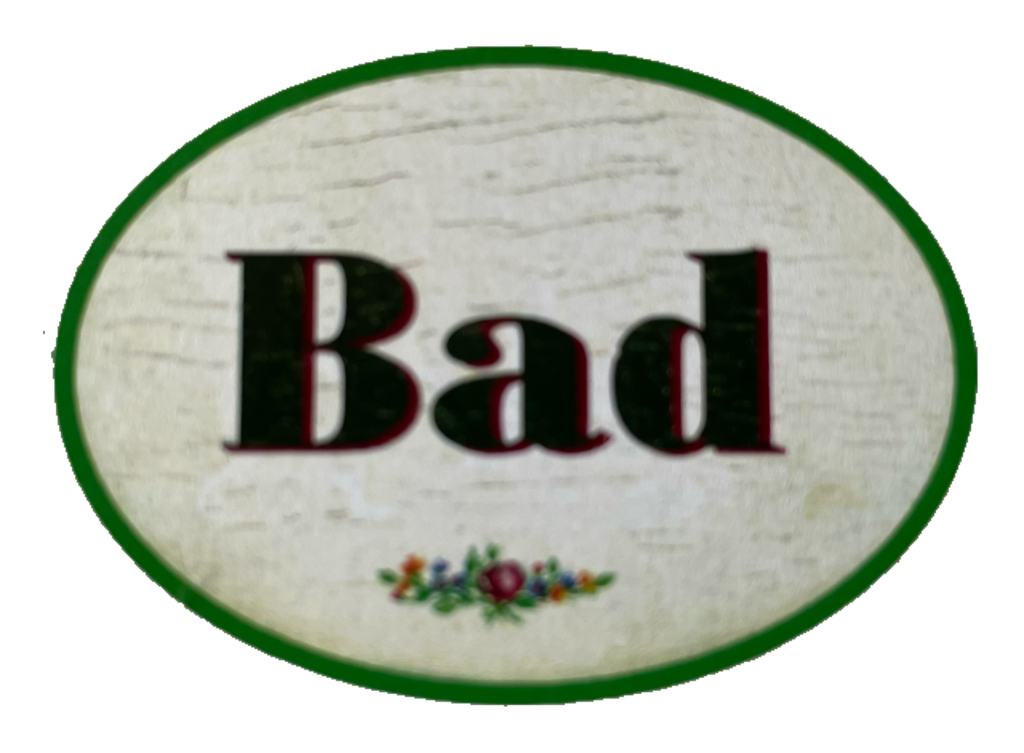 Nostalgie Holzschild Bad Badezimmer Badewanne Baden Dusche Duschen Schild