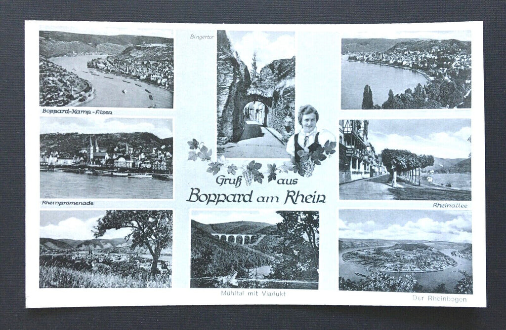 Gruß aus Boppard Rhein Stadt Collage Fluss RheinlandPfalz Deutschland 4006481 TH