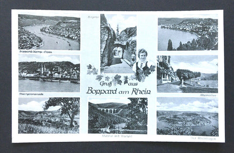 Gruß aus Boppard Rhein Stadt Collage Fluss RheinlandPfalz Deutschland 4006481 TH