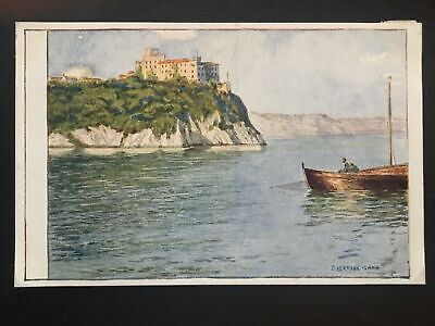 Fischerboot an der Küste (O.Hermann-Lamb) Meer Burg 270070 TH