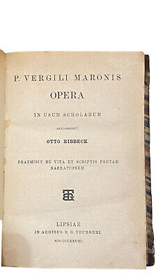 4325 Publius Vergilius Maro P. VERGILI MARONIS: OPERA - IN USUM SCHOLARUM HC