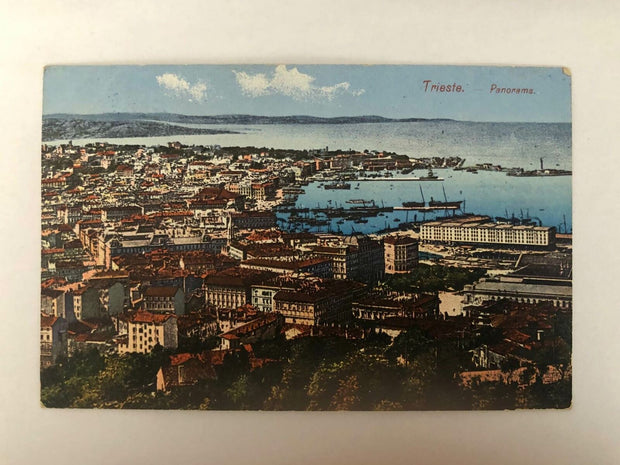 Trieste Panorama nach Abbazia Savoy Hotel 40021