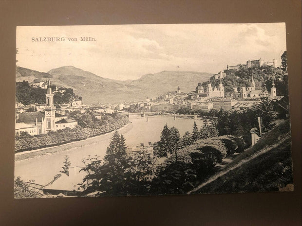 Salzburg Mülln um 1913 40177