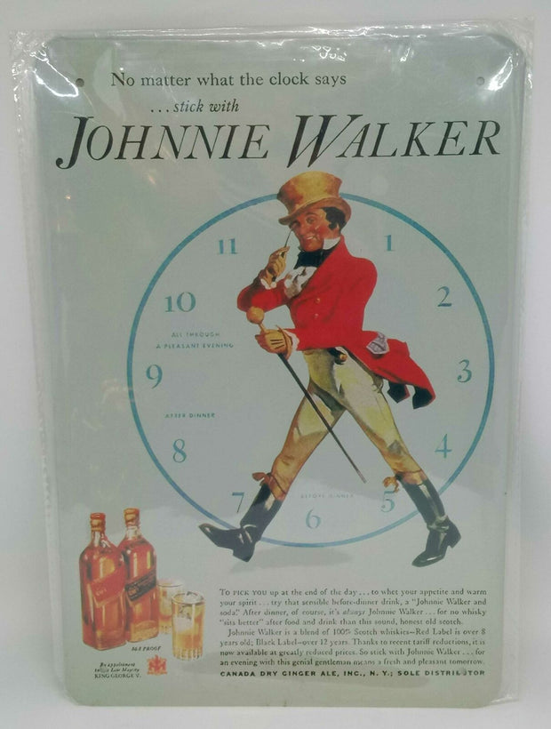 Nostalgie Retro Blechschild Whiskey Johnnie Walker 30x20 50065