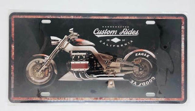Nostalgie Retro Blechschild Custom Rides, Eagle Goodyear 30x15cm 50083