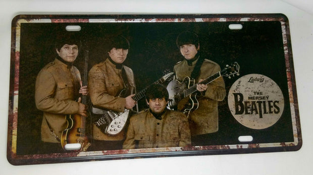 Nostalgie Retro Blechschild The Beatles Band 30x16 50108