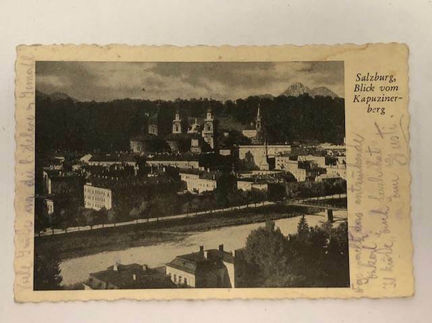 Salzburg Blick vom Kapuzinerberg 1935 60003
