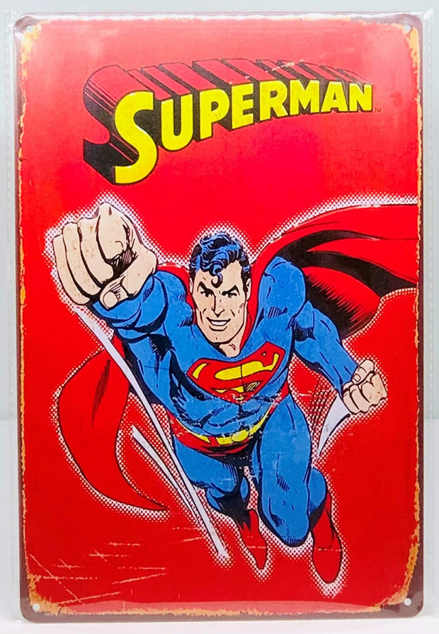 Nostalgie Vintage Retro Blechschild "SUPERMAN" 30x20 12054