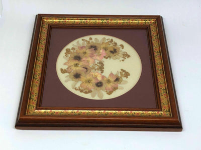 Joanna Sheen Bild gepresste Blumen gerahmt ca 23 x 23 cm 42034