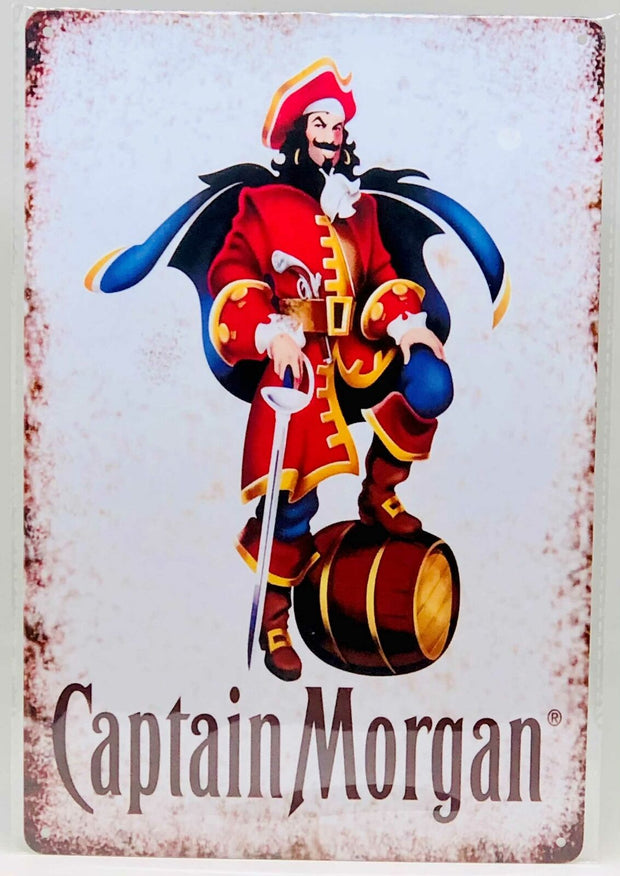 Nostalgie Retro Schild "Captain Morgan" 30 x 20 neu & OVP 12077