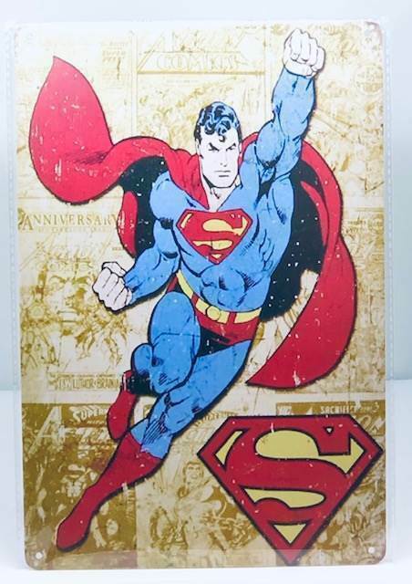 Nostalgie Retro Blechschild "Superman" 30x20 12019