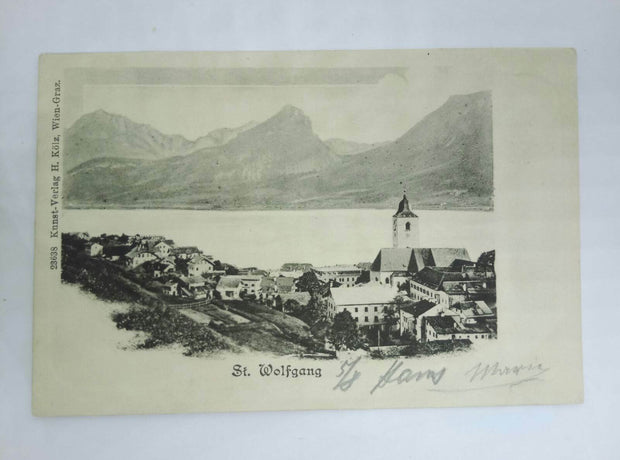 St. Wolfgang Wolfgangsee Kunstdruck 60052