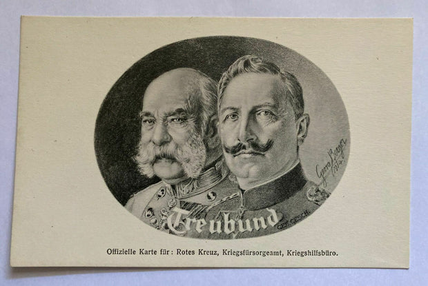 Kaiser Franz Josef Kaiser Wilhelm Treuebund 90005