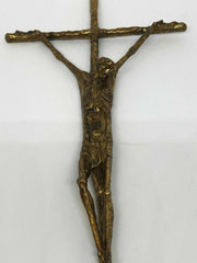 Jesus Kreuz Kruzifix Katholiken Tag Österreich Huber Messing 19 cm 31766