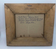 Bild im Rahmen Druckbild Sente Deern Schiff 25 x 22 cm Goldrahmen 31701