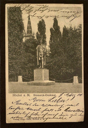Höchst a. M. Bismarck Denkmal 80251
