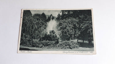 Baden-Baden  Springbrunnen a.d. Lichtentaler Allee.20235