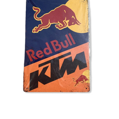 Nostalgie Vintage Schild Red Bull KTM 30x20 12086