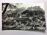 Salzburg mit Nonnberg gegen den Untersberg 11104