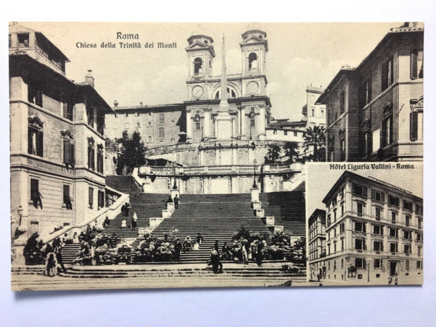 Rom Roma - Chiesa della/Kirche Trinita dei Monti - Hotel Vallini 50053 TH
