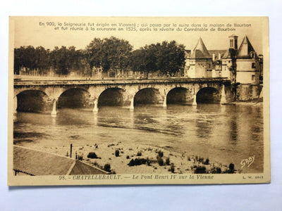 Catellerault - La Pont Henri IV. - Brücke über die Vienne 50090 TH