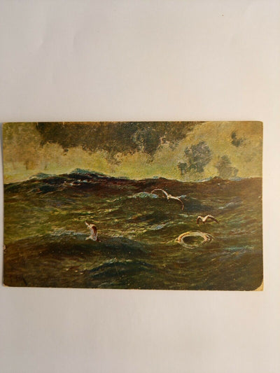 Das Meer mit Möwen 180004 GR