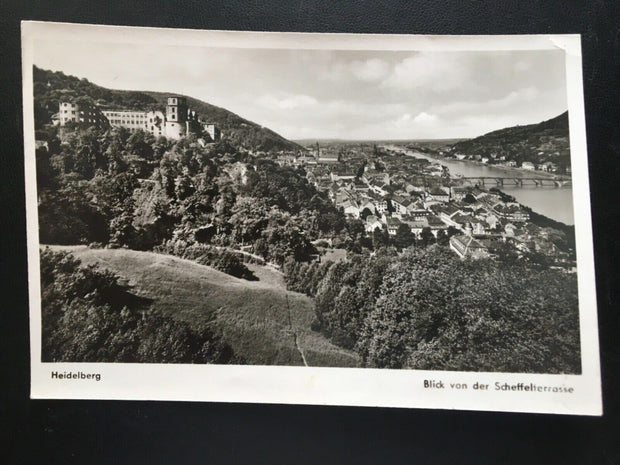 Heidelberg - Blick von der Scheffelterrasse - Blick auf die Stadt 180137 TH