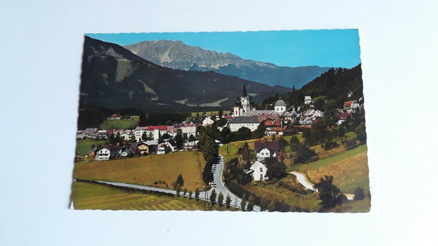 Mariazell, 862m, mit Ötscher 1892. 40034 FH
