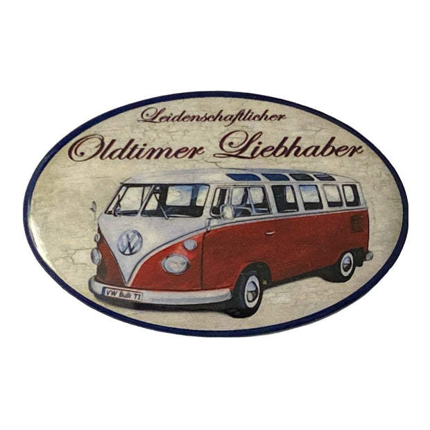 Nostalgie Flaschenöffner Magnet leidenschaftlicher Oldtimer Liebhaber VW Bus