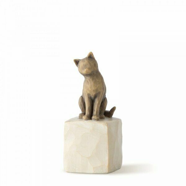 Willow Tree Figur - Love my Cat (Dark) - Liebe m. Katze (Dunkel) #27684 - 7,5cm