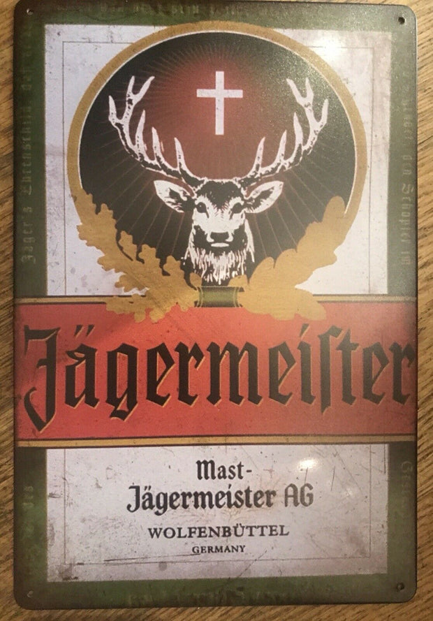 Nostalgie Vintage Blechschild „Jägermeister“ 30x20  300007