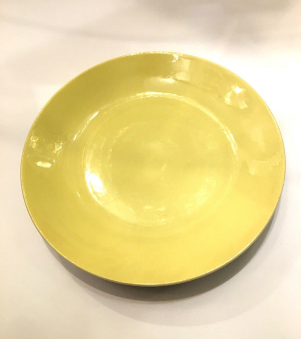 Nostalgie Lilienporzellan Teller Gelb Dessertteller Durchmesser ca.18,5cm 360004
