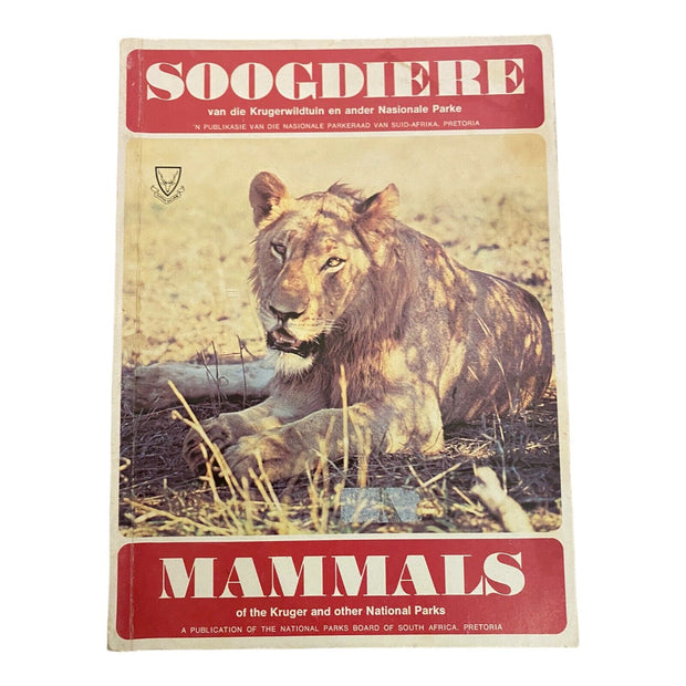 1137 COLLECTIF MAMMALS OF THE KRUGER AND OTHER NATIONAL PARKS [PAPERBACK] BY
