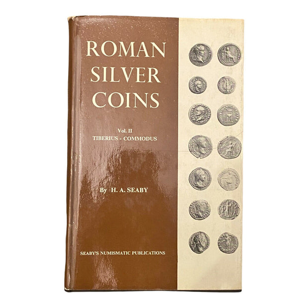 860 H.A. Seaby ROMAN SILVER COINS - VOL II TIBERIUS COMMODUS HC