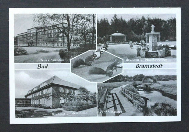 Bad Bramstedt Collage Pavillon Kurhaus Schleswig-Holstein Deutschland 4006621 TH