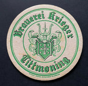 Brauerei Krieger Tittmoning Wappen Schild V.Herb München Bayern Deutschland PR