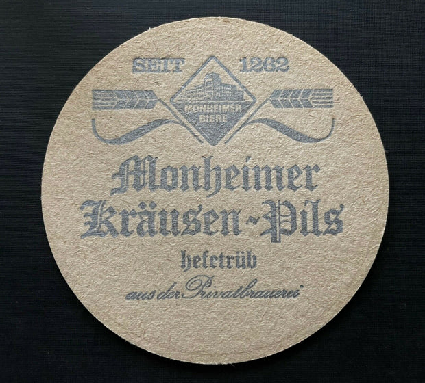 Monheimer Biere Brauerei Kräusen Pils 1262 Nordrhein-Westfalen Deutschland PR