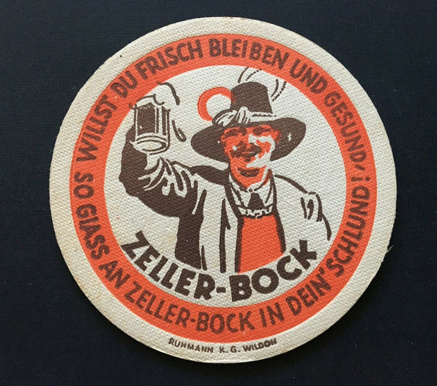 Zeller Bock Brauerei Hopfen & Malz Wappen Ruhmann KG Wildon Oberösterreich PR