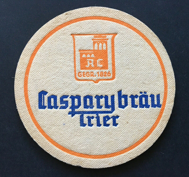 Caspary Bräu Trier Brauerei 1826 Wappen Rheinland-Pfalz Deutschland PR