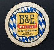 B&E Biere Bürger u. Engelbräu Brauerei Memmingen Bayern Deutschland PR