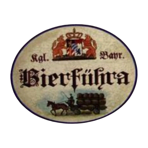 Nostalgie Holzschild Bayern königlich bayerischer Bierführa Bierführer Schild