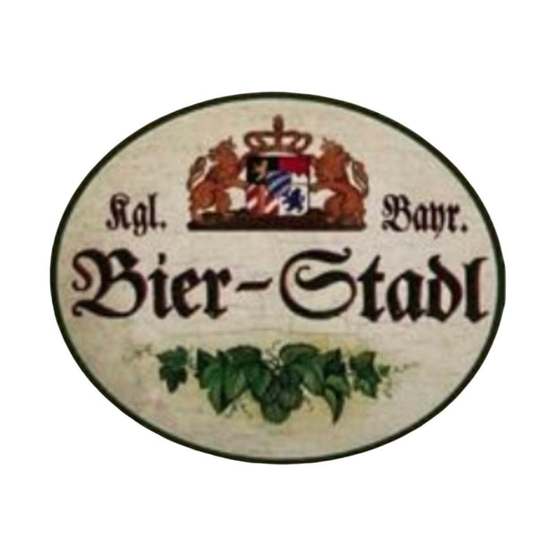 Nostalgie Holzschild Bayern königlich bayerischer Bier Stadl Schild