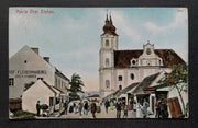Maria Dreieichen Pfarrkirche Basilika Markt Marktstände Niederösterreich PR