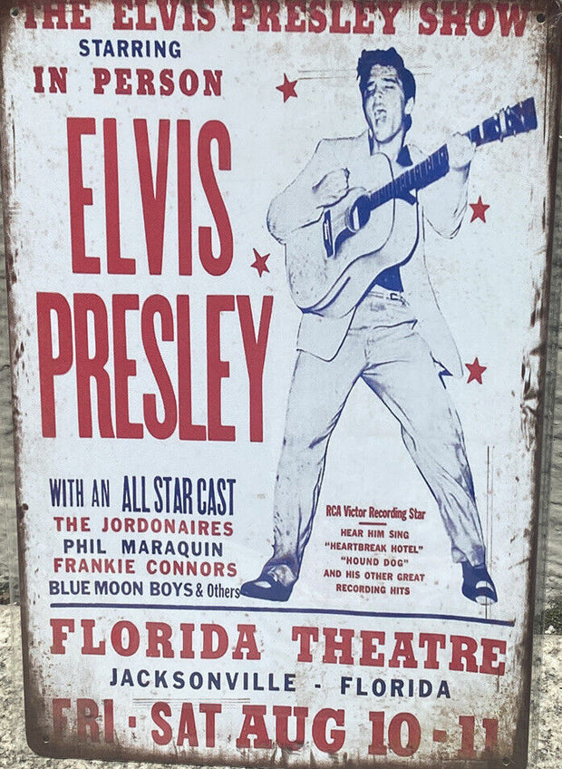 Elvis Presley Musik Schild 30x20 70010
